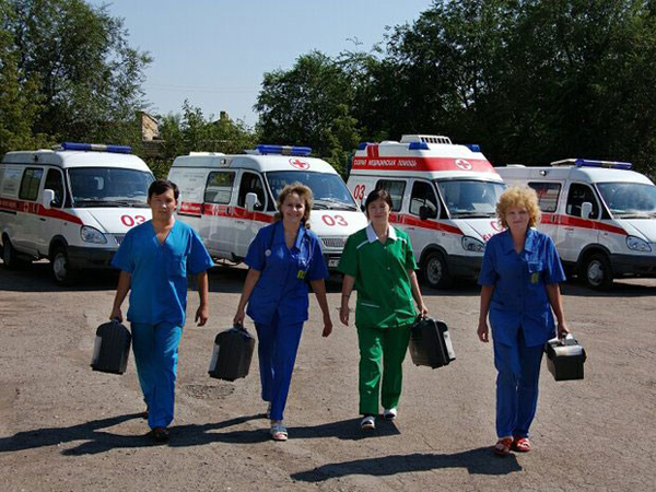 Работники уфимской скорой помощи