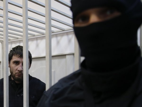 Заур Дадаев в зале суда