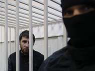 Заур Дадаев в зале суда