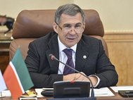 Действующий президент Татарстана Рустам Минниханов