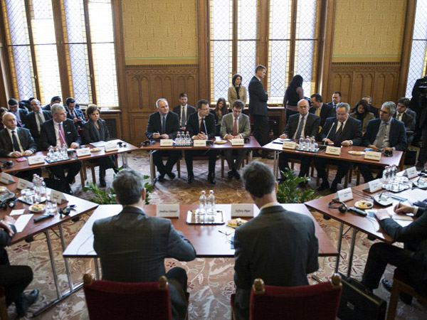 Встреча министров иностранных дел Турции, Греции, Македонии, Сербии и Венгрии в Будапеште