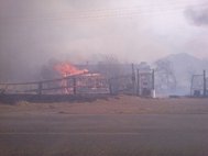 Пожар в Хакасии