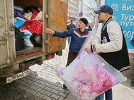 Сбор помощи в Красноярске для погорельцев Хакасии