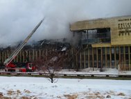 Пожар в библиотеке ИНИОН РАН