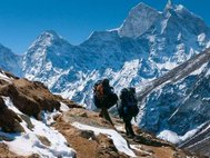 Альпинисты в Непале