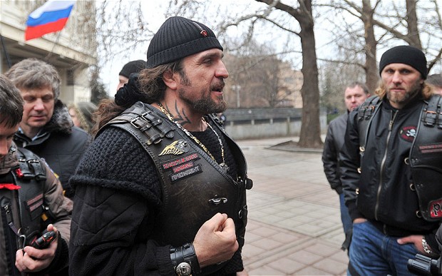 Лидер "Ночных волков" Александр Залдостанов