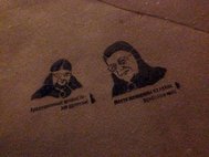 Граффити с Милоновым и Мизулиной