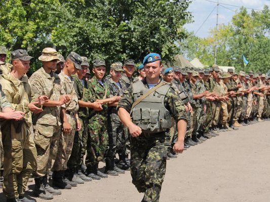 Украинские резервисты