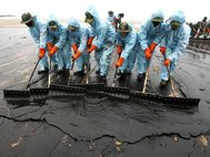 Устранение последствий разлива нефти