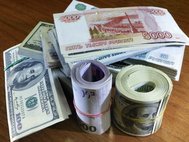 Рубль, доллар и евро