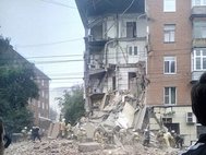 Обрушение дома в Перми