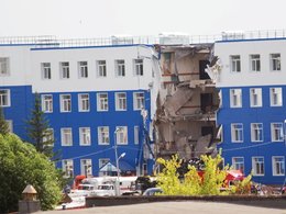 Обрушение здания казармы учебного центра ВДВ