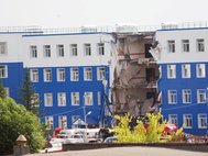Обрушение здания казармы учебного центра ВДВ