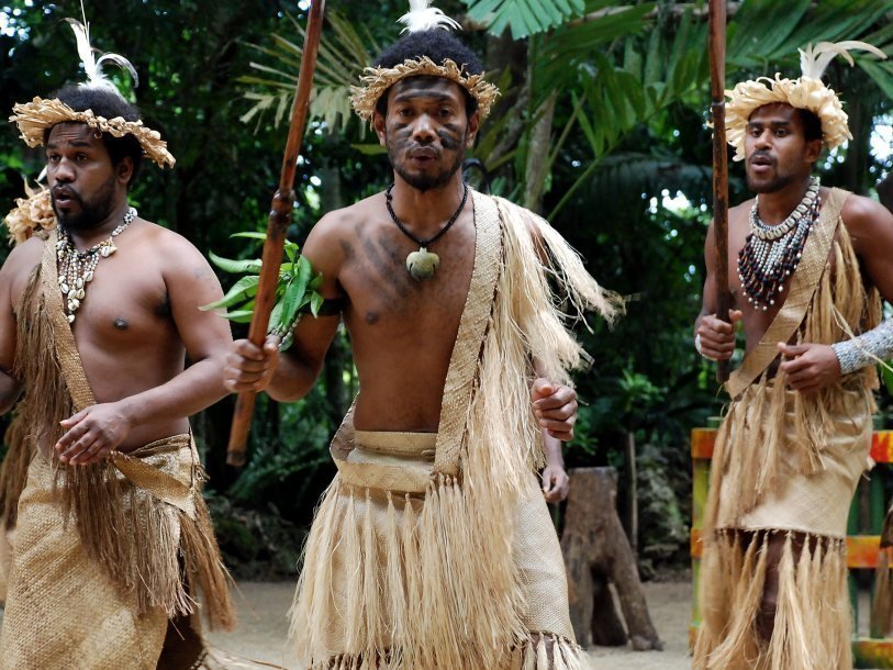 Жители острова Эфате (Республика Вануату)