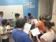 Сбор подписей в штабе ПАРНАС