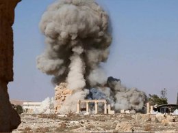 Взрыв храма Баалшамина в Пальмире
