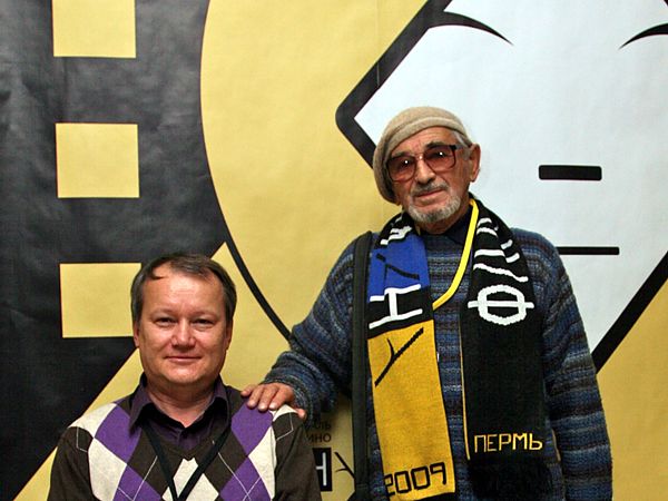 Павел Печенкин и Герц Франк. Пермь, 2009