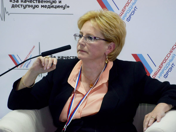 Вероника Скворцова на форуме ОНФ