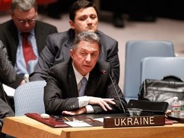 Постоянный представитель Украины в ООН Юрий Сергеев