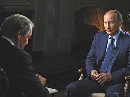 Интервью Владимира Путина американскому журналисту Чарли Роузу для телеканалов CBS и PBS