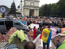 Митинг оппозиционной коалиции «Достоинство и правда»