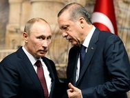 Владимир Путин и Реджеп Эрдоган