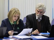 Элла Памфилова и Павел Вдовиченко подводят итоги конкурса по выделению грантов НКО