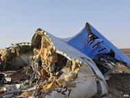 Крушение российского самолета на Синае