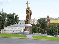 Предположительный вид памятника князю Владимиру