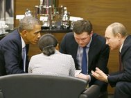 Переговоры Владимира Путина и Барака Обамы на саммите G20