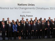 Cаммит ООН по глобальному потеплению в Париже