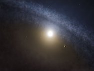 Переходный диск вокруг молодой звезды