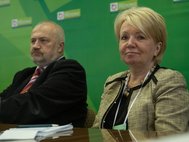 Михаил Амосов и Эмилия Слабунова