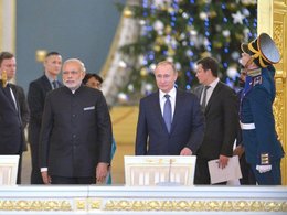 Переговоры Владимира Путина с Премьер-министром Индии Нарендрой Моди