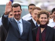 Башар Асад с супругой