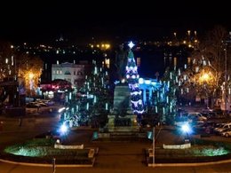 Праздничная иллюминация в Севастополе