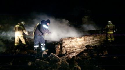 Пожар в Татарстане