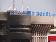Отель Splendid после теракта в Буркина-Фасо