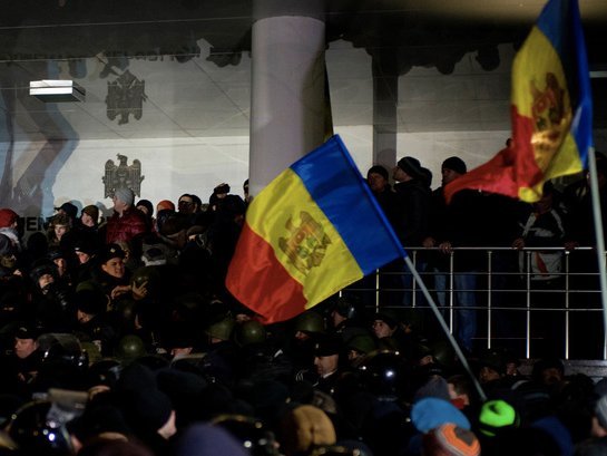 Протесты в Кишиневе