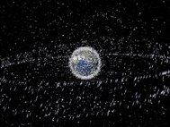 Космический мусор на земной орбите