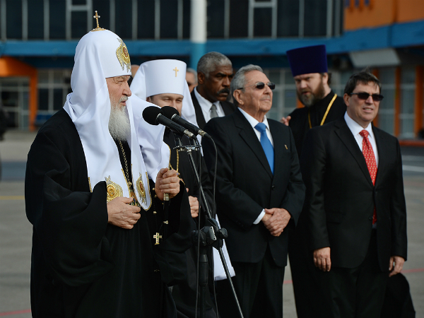 Патриарх Кирилл на Кубе