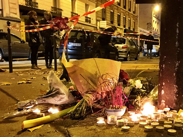 Париж после терактов 14 ноября 2015 года