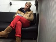 Дмитрий Песков на автомойке