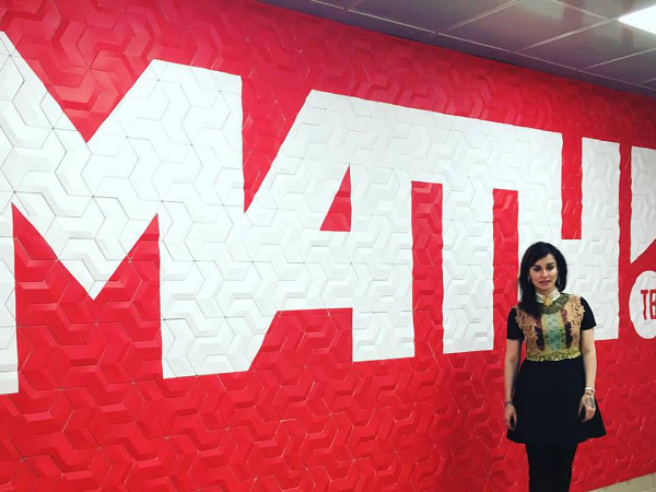 Тина Канделаки в офисе "Матч ТВ"