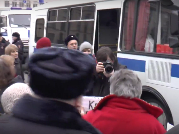 Акция в поддержку Н. Савченко в Москве