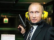 Президент Владимир Путин в тире