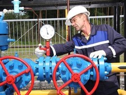 Обслуживание газопровода в Белоруссии