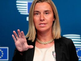 Верховный представитель ЕС по иностранным делам и политике безопасности Федерика Могерини 