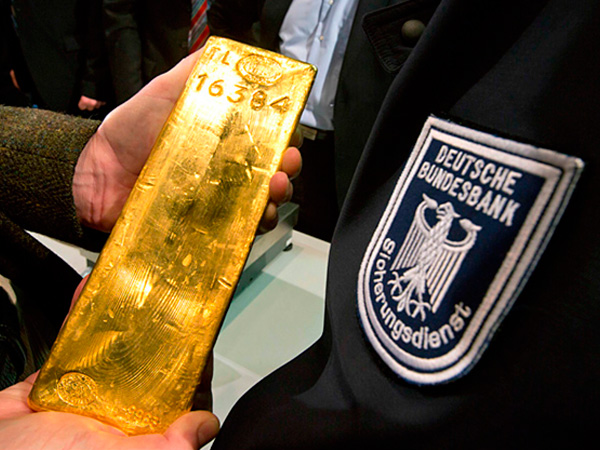 Золото банка Германии