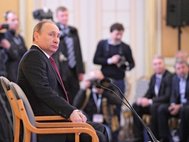 Владимир Путин на пленарном заседании съезда РСПП 24 марта 2016 года